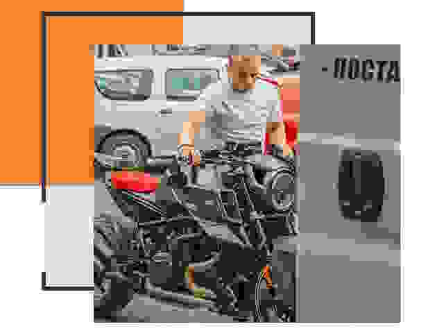 Перевозка мотоцикла по России - Услуги Перевозка-Вск
