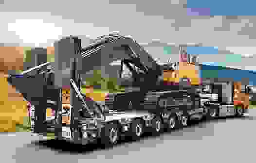 Негабаритная перевозка с учетом высоты в Воскресенске